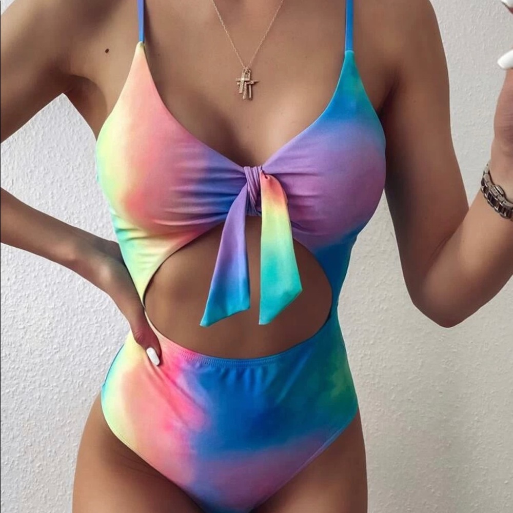 Tye Die One-Piece Swimsuit